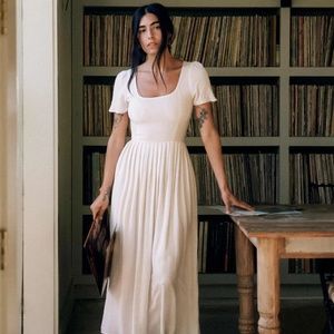 Christy Dawn Scarlet Dress Cream Small